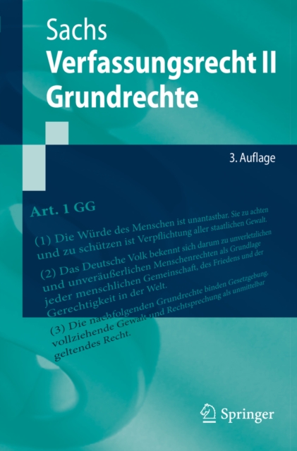 Verfassungsrecht II - Grundrechte, EPUB eBook