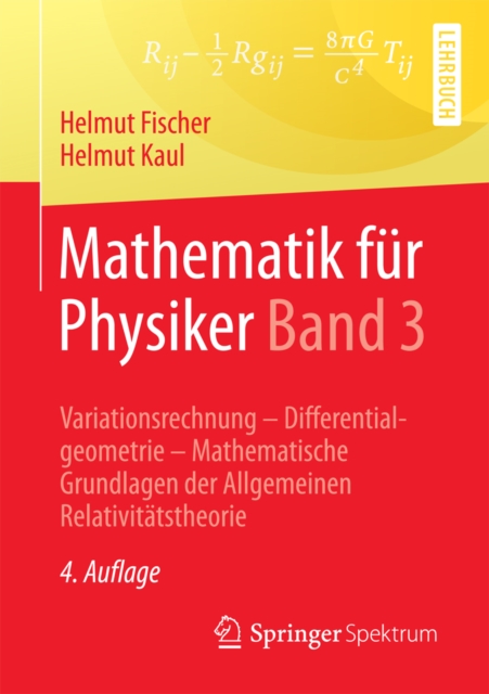 Mathematik fur Physiker Band 3 : Variationsrechnung - Differentialgeometrie - Mathematische Grundlagen der Allgemeinen Relativitatstheorie, PDF eBook