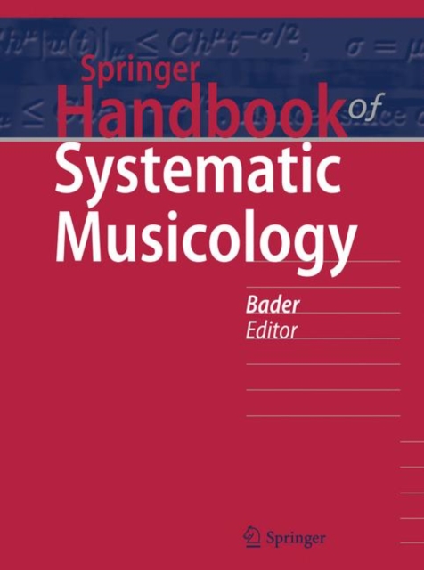 Springer Handbook of Systematic Musicology, EPUB eBook