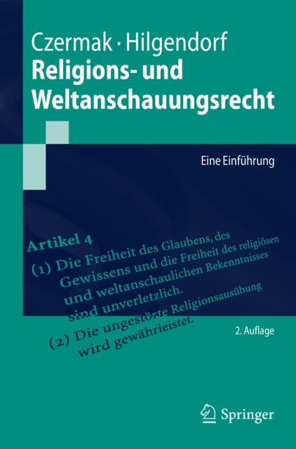 Religions- und Weltanschauungsrecht : Eine Einfuhrung, EPUB eBook