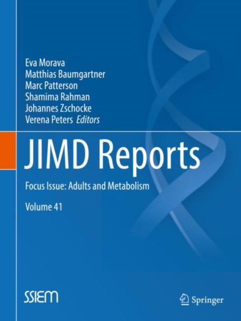 JIMD Reports, Volume 41 : Focus Issue: Adults and Metabolism, EPUB eBook