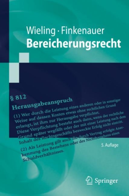 Bereicherungsrecht, EPUB eBook