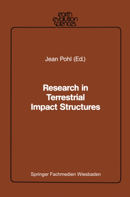 Research in Terrestrial Impact Structures, PDF eBook