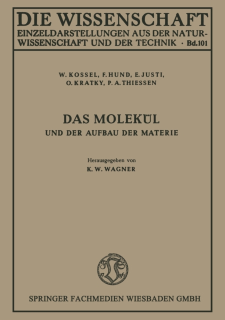 Das Molekul und der Aufbau der Materie, PDF eBook