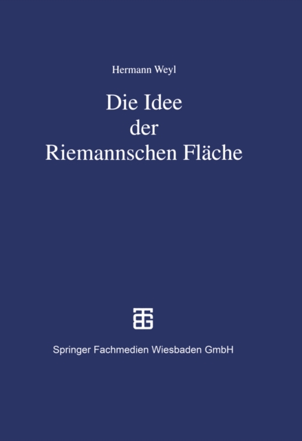 Die Idee der Riemannschen Flache, PDF eBook