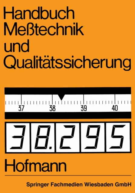 Handbuch Metechnik und Qualitatssicherung, PDF eBook