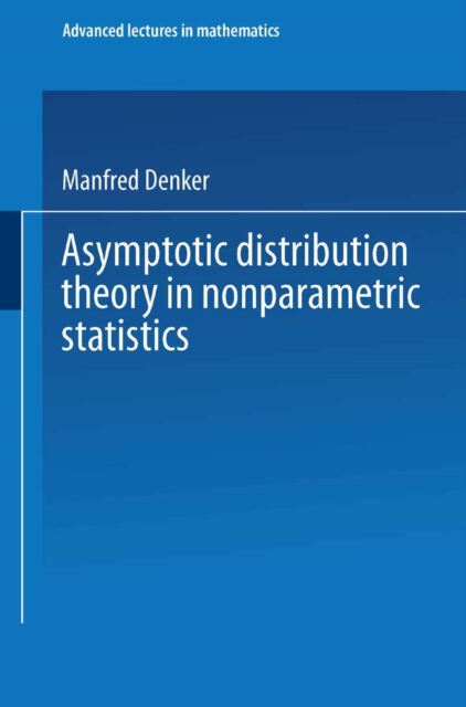 Asymptotic Distribution Theory in Nonparametric Statistics, PDF eBook