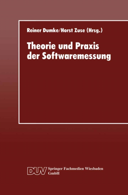 Theorie und Praxis der Softwaremessung, PDF eBook