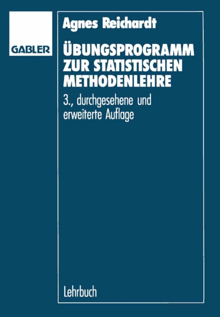 Ubungsprogramm zur statistischen Methodenlehre, PDF eBook