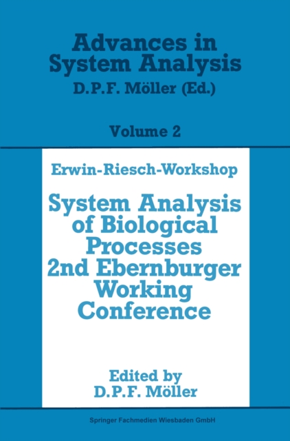 Erwin-Riesch Workshop: System Analysis of Biological Processes, PDF eBook