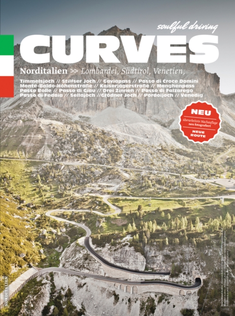Curves: Northern Italy: Lombardy, South Tyrol, Veneto, Paperback / softback Book