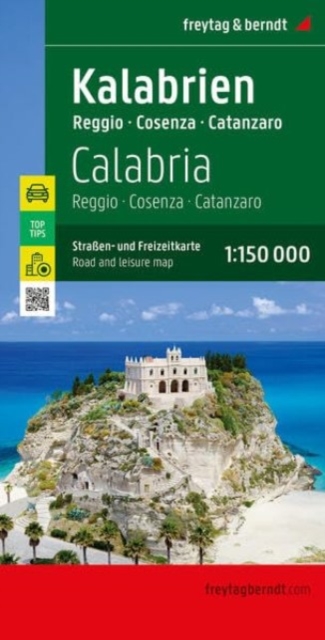 Calabria Road and Leisure Map : Reggio - Cosenza - Catanzaro, Sheet map, folded Book