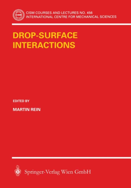 Drop-Surface Interactions, PDF eBook