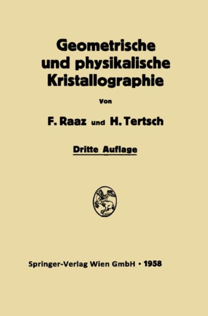 Geometrische und physikalische Kristallographie, PDF eBook