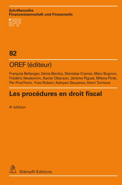 Les procedures en droit fiscal, PDF eBook