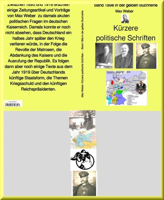 Max Weber: Kurzere politische Schriften  -  Band 189e in der gelben Buchreihe - bei Jurgen Ruszkowski : Band 189e in der gelben Buchreihe, EPUB eBook