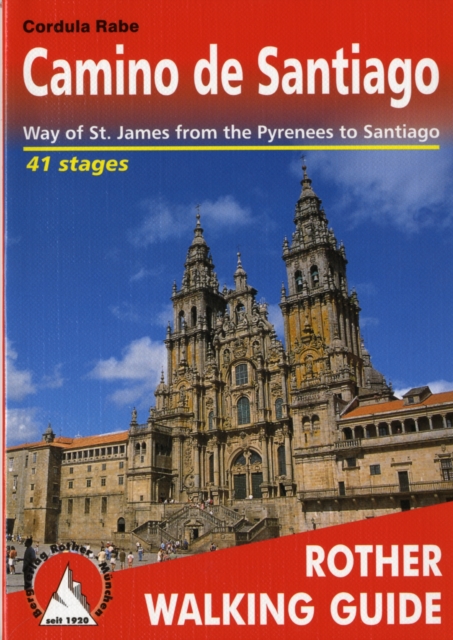 Camino de Santiago walking g. 42W Pyrenees to Santiago, Paperback / softback Book