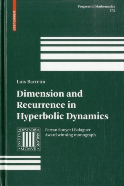 Dimension and Recurrence in Hyperbolic Dynamics, PDF eBook