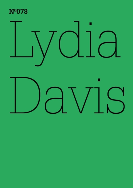 Lydia Davis : Zwei ehemalige Studenten(dOCUMENTA (13): 100 Notes - 100 Thoughts, 100 Notizen - 100 Gedanken # 078), EPUB eBook