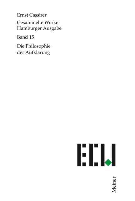 Die Philosophie der Aufklarung, PDF eBook