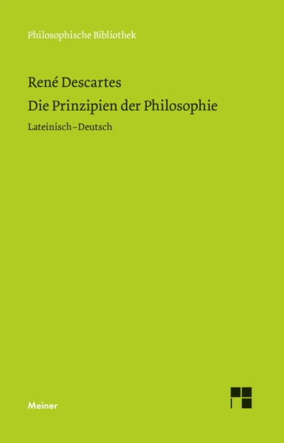 Die Prinzipien der Philosophie : Zweisprachige Ausgabe, PDF eBook