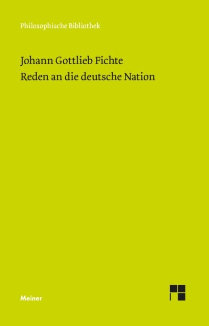 Reden an die deutsche Nation, PDF eBook