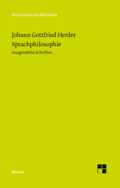 Sprachphilosophie : Ausgewahlte Schriften, PDF eBook