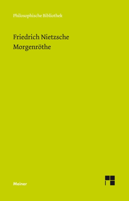 Morgenrothe (Neue Ausgabe 1887), PDF eBook
