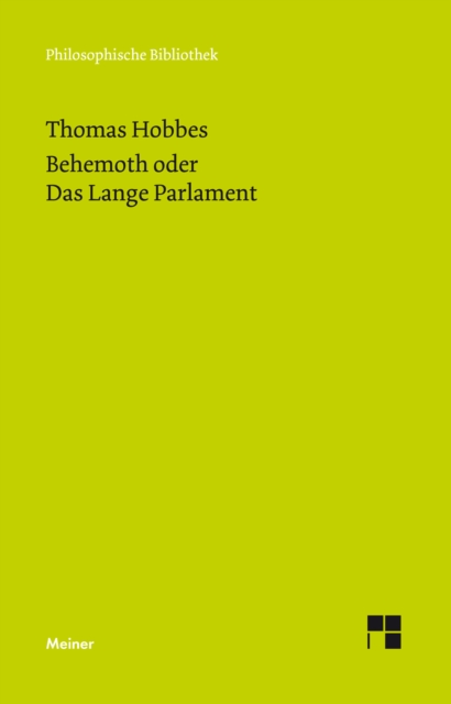 Behemoth oder Das Lange Parlament, PDF eBook