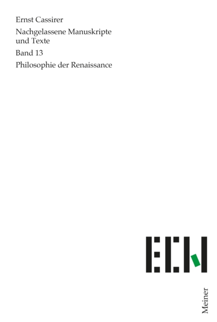 Philosophie der Renaissance, PDF eBook