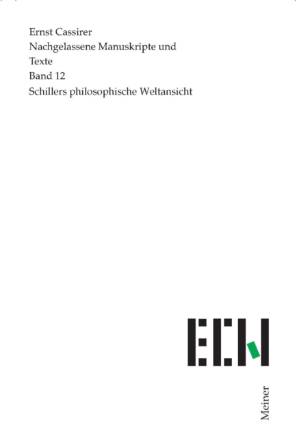 Schillers philosophische Weltansicht, PDF eBook