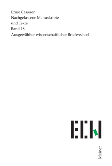 Briefe. Ausgewahlter wissenschaftlicher Briefwechsel, PDF eBook