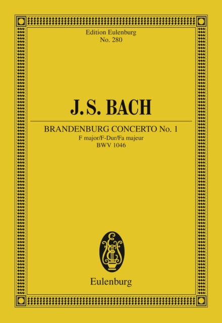 Brandenburg Concerto No. 1 F major : BWV 1046, PDF eBook