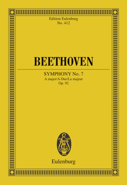 Symphony No. 7 A major : Op. 92, PDF eBook