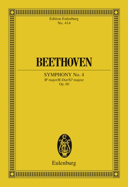Symphony No. 4 Bb major : Op. 60, PDF eBook
