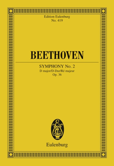 Symphony No. 2 D major : Op. 36, PDF eBook