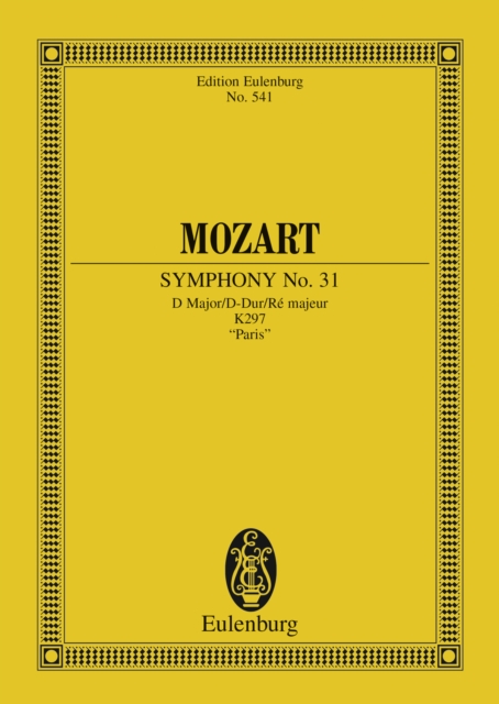 Symphony No. 31 D major : K. 297, "Paris", PDF eBook