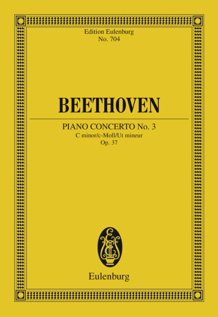Piano Concerto No. 3 C minor : Op. 37, PDF eBook