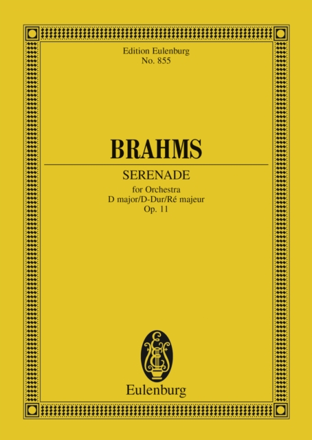Serenade D major : Op. 11, PDF eBook