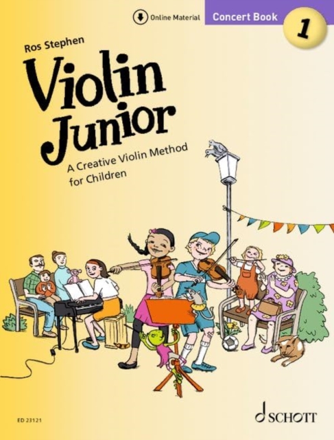 Violin Junior: Concert Book 1 : A Creative Violin Method for Children, Sheet music Book