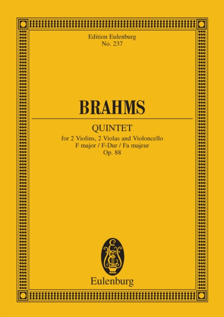 Quintet F major : Op. 88, PDF eBook