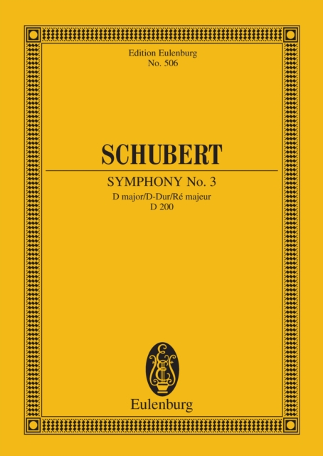Symphony No. 3 D major : D 200, PDF eBook