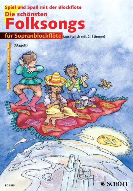 Die schonsten Folksongs : 1-2 Sopran-Blockfloten, PDF eBook