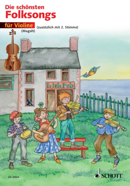 Die schonsten Folksongs : 1-2 Violinen, PDF eBook