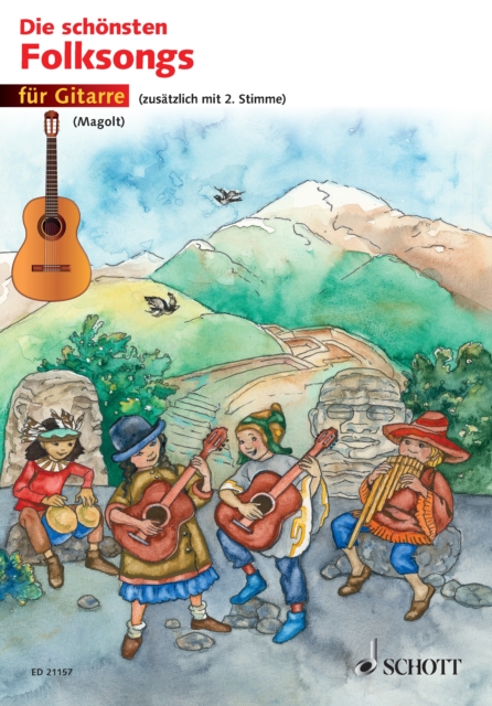 Die schonsten Folksongs : 1-2 Gitarren, PDF eBook