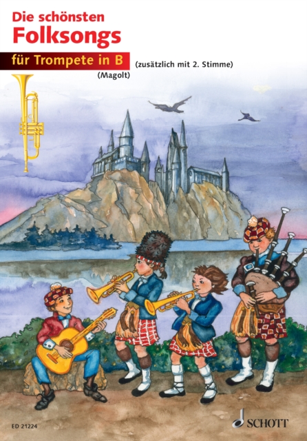 Die schonsten Folksongs : 1-2 Trompeten, PDF eBook