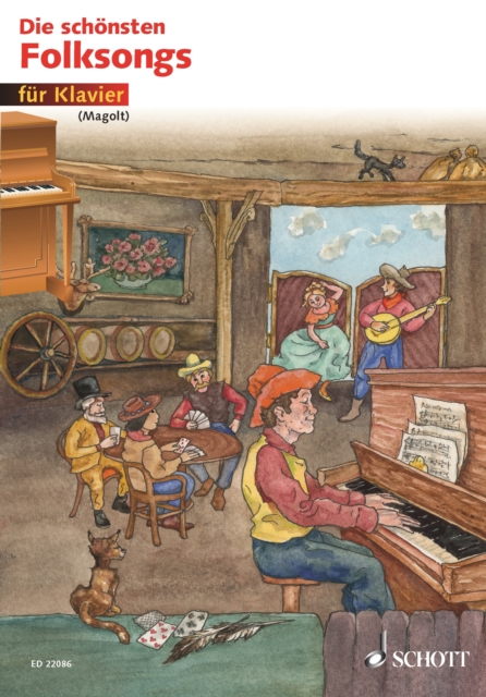 Die schonsten Folksongs : Klavier, PDF eBook