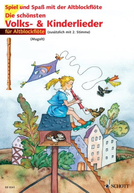 Die schonsten Volks- und Kinderlieder : 1-2 Alt-Blockfloten, PDF eBook