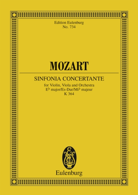 Sinfonia concertante Eb major : K. 364, PDF eBook