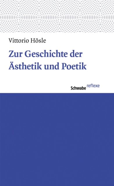Zur Geschichte der Asthetik und Poetik, PDF eBook